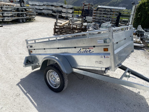 Remolque lider robust 39350 200 x 134 cm 500/750kg