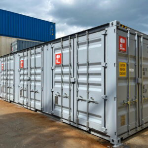 Contenedor Marítimo 40 Pies High Cube con 4 Puertas Laterales