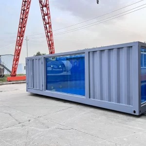 Piscina Contenedor Plegable Automática 20 Pies